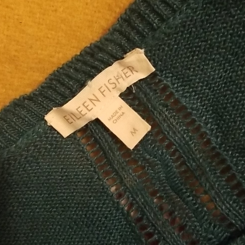 Eileen Fisher 100% Linen Top